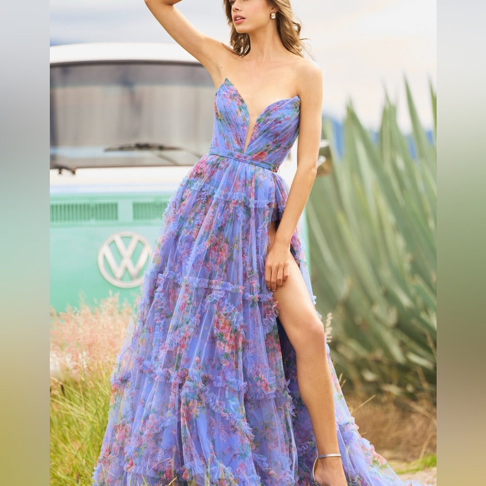 Sherri Hill 55620 Floral Prom Dress